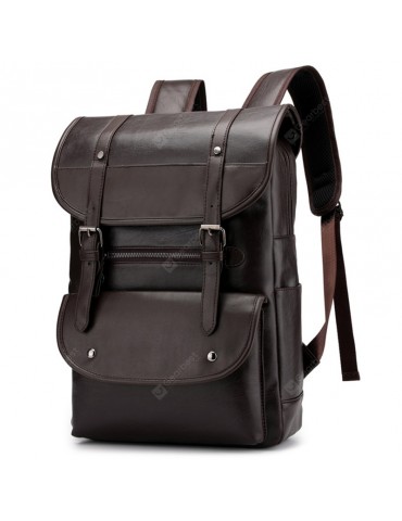 Men's Korean Retro Backpack Trend Large-capacity Student Bags Travel