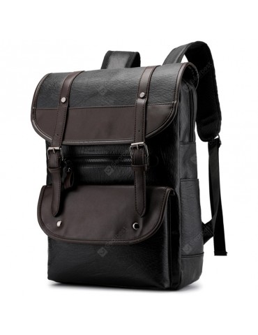 Men's Korean Retro Backpack Trend Large-capacity Student Bags Travel