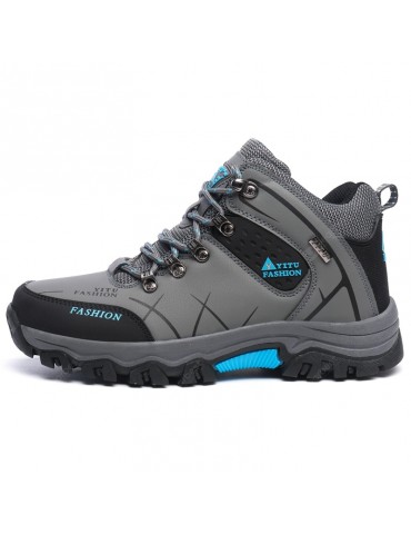 Men's High-top Hiking Shoes Fashion Comfortable Non-slip