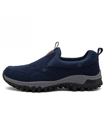 Men Leisure Sneakers Outdoor Anti-slip Slip-on Hiking Shoes