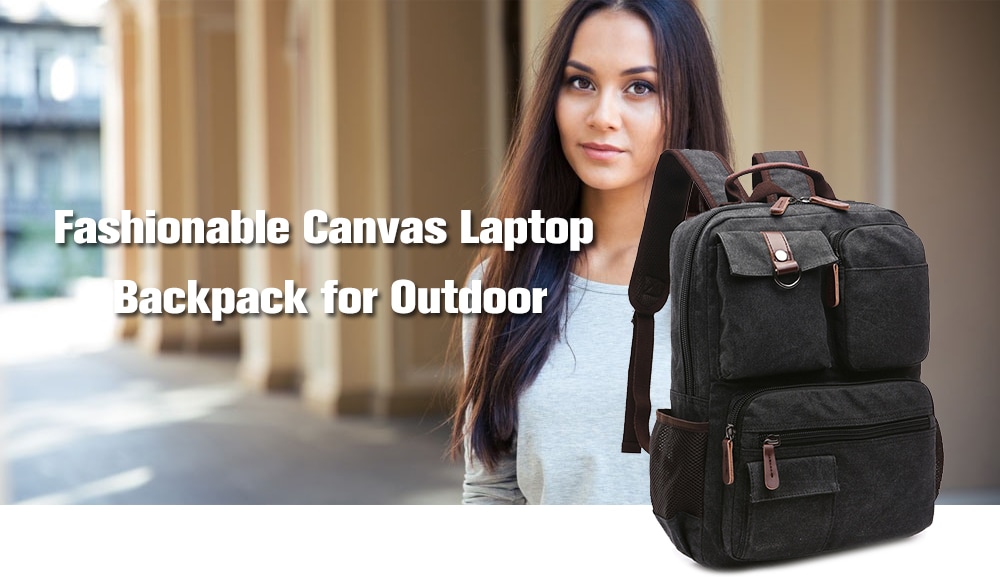 Fashionable Laptop Backpack for Outdoor- Blue Jay